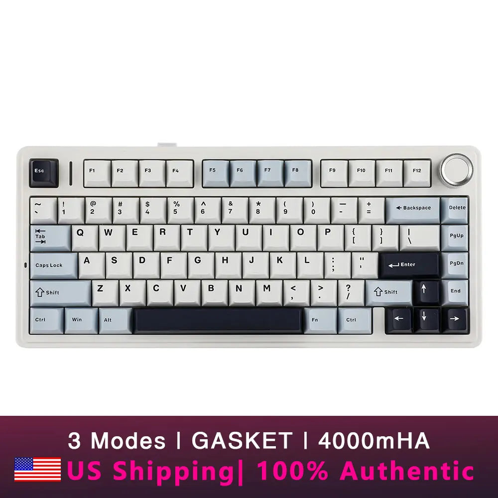 2.4G Wireless/Bluetooth/Wired Gaming Mechanical Keyboard RGB Customized