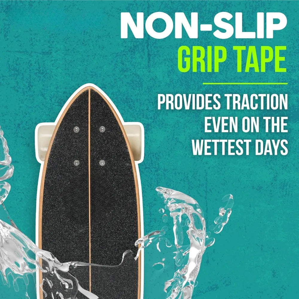 Skateboard -24 Inches -27.5 Inches Sturdy 7-layer Canadian Maple Complete Skateboard -60mm PU Wheels with High-speed ABEC