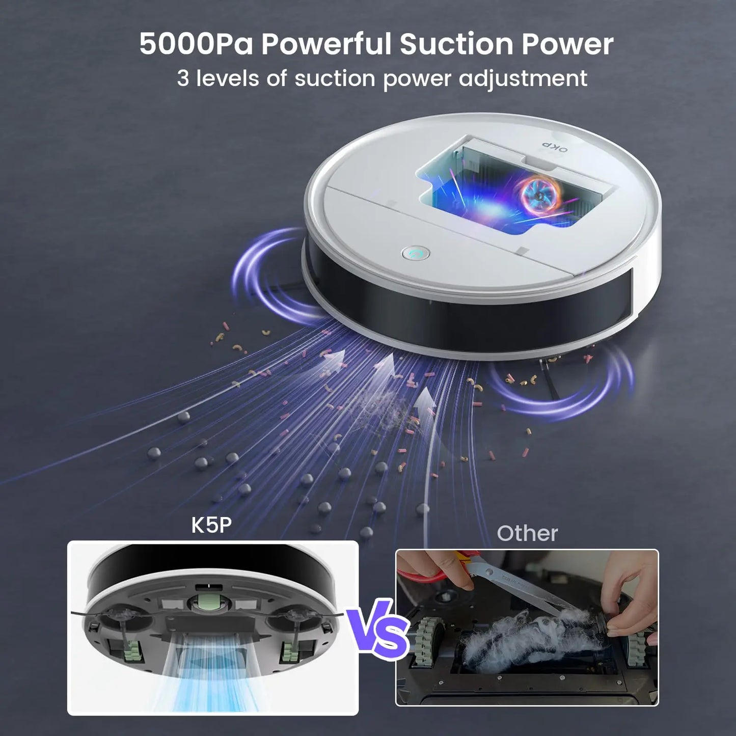 Robot Vacuum Cleaner,  Self-Charging, Perfect for Hard Floors,