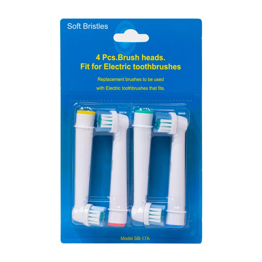 4/8pcs Replacement Brush Heads For Oral-B Electric Toothbrush Advance Power/Vitality Precision Clean/Pro Health/Triumph/3D Excel