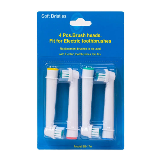 4/8pcs Replacement Brush Heads For Oral-B Electric Toothbrush Advance Power/Vitality Precision Clean/Pro Health/Triumph/3D Excel