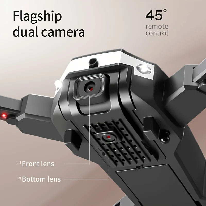 drone, dual cameras, one-click takeoff and landing, 540 ° intelligent obstacle avoidance,