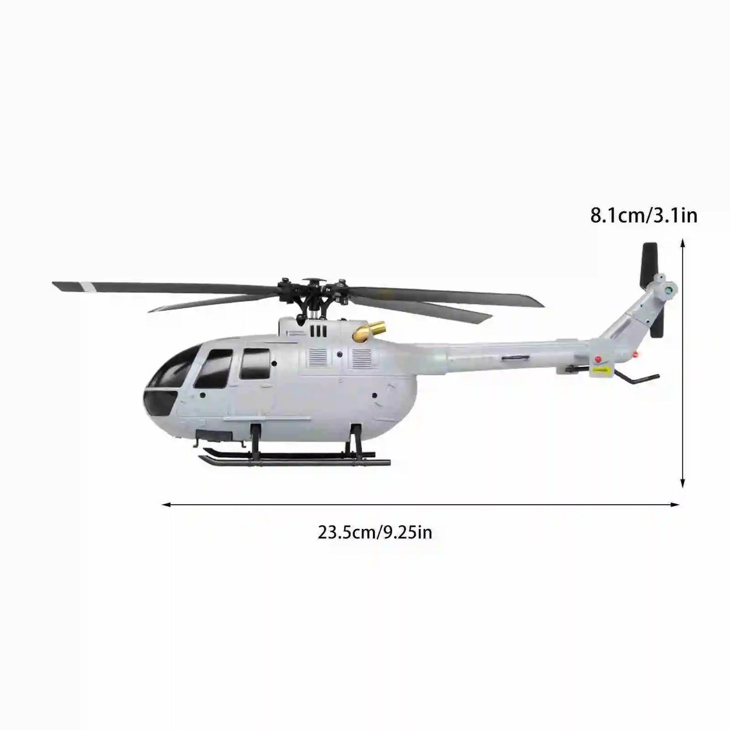 NEW RC Helicopter RC Plane Single Propeller Without Ailerons 6 Axis Gyro Stabilization RC Airplane