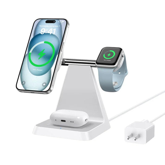 Magnetic Wireless Charger for iPhone -3-in-1 Magnetic