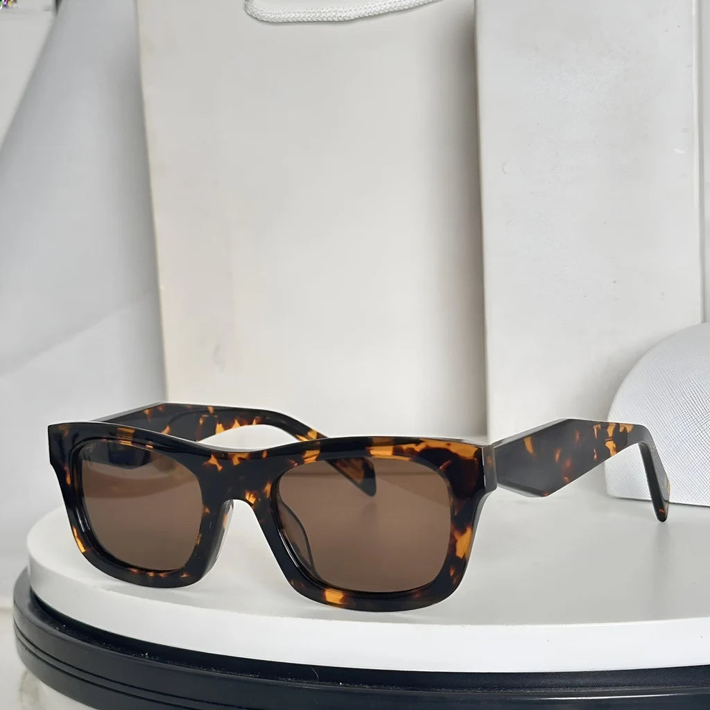 Sunglasses Women Stylish Tortoiseshell Frame Pink Lenses UV Protection Fashion