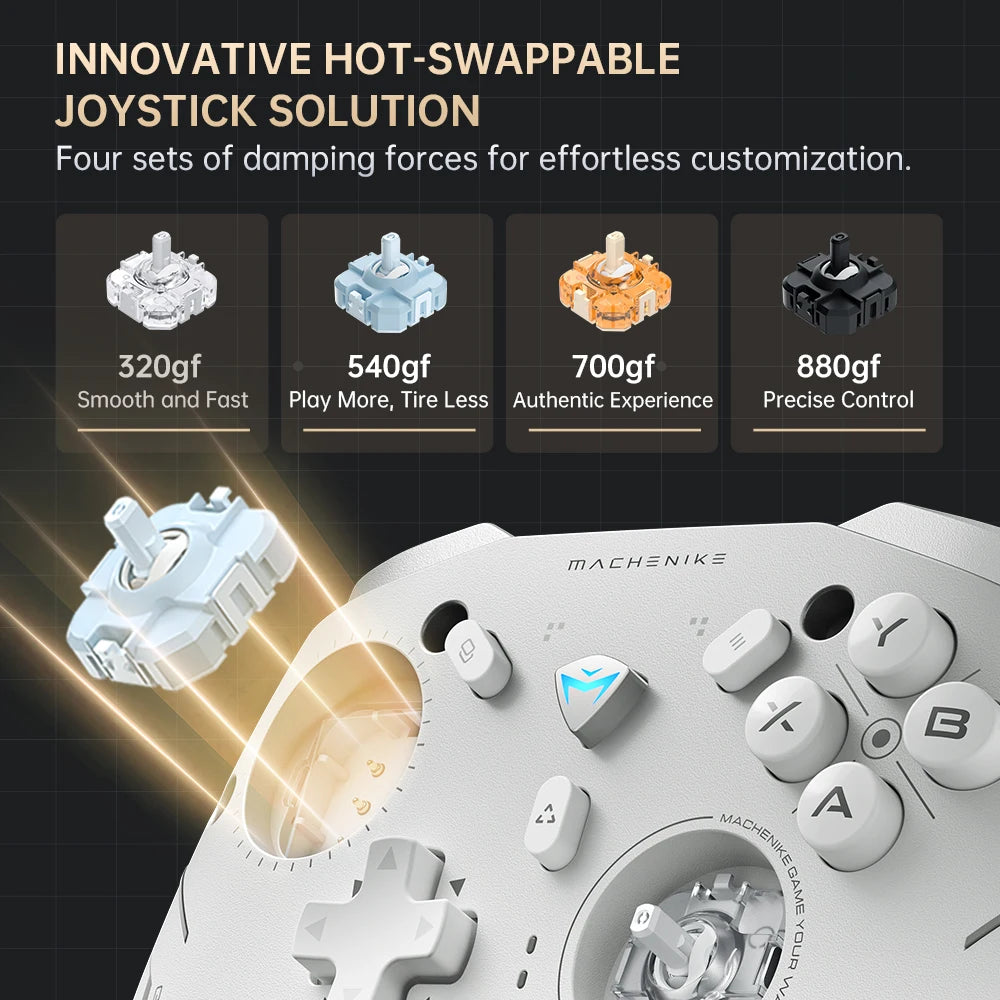 G5Pro V2 Ultimate Gaming Controller Optical Trigger ABXY Button Hot-Swappable