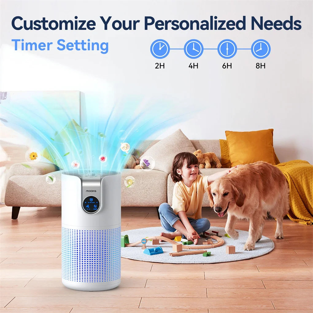 Tenker Air Purifier for Home Large Rooms Up to 1500ft² with Aromatherapy, HEPA Air Purifier