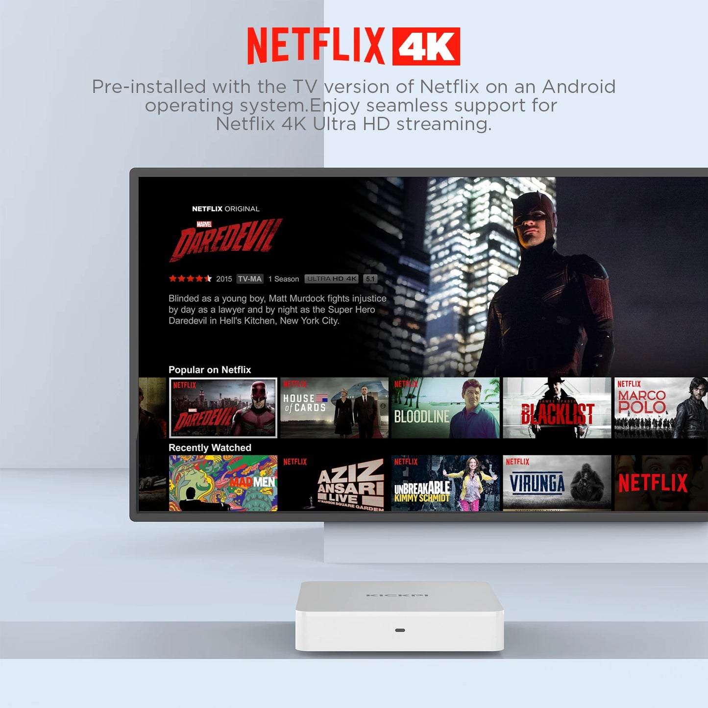 TV Box Amlogic S905Y4 Google Certified Netflix 4K Android TV 14 Media Player 2G32G Support Chromecast Dolby