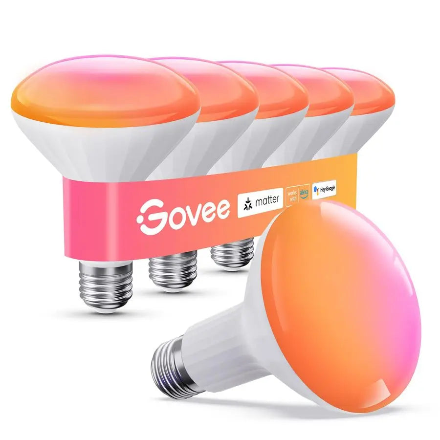 Smart Light Bulbs, Works with Matter, Alexa and Google Assistant, LED Light Bulb,