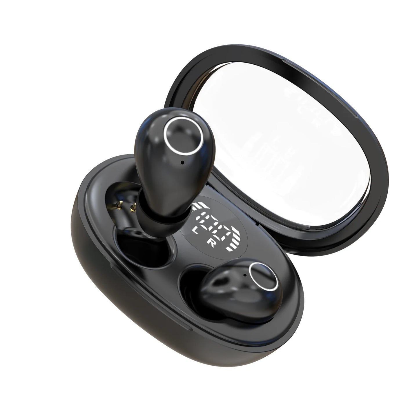 Invisible Sleep Wireless Bluetooth Earphone Headset with Mic，Smallest Tiny Earbuds Hidden Headphones Small Ears Sleep Buds
