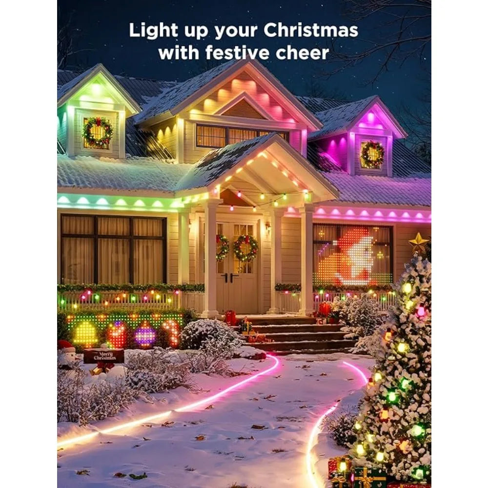 Smart String Lights 2, App Control, Waterproof, Lights with Dimmable