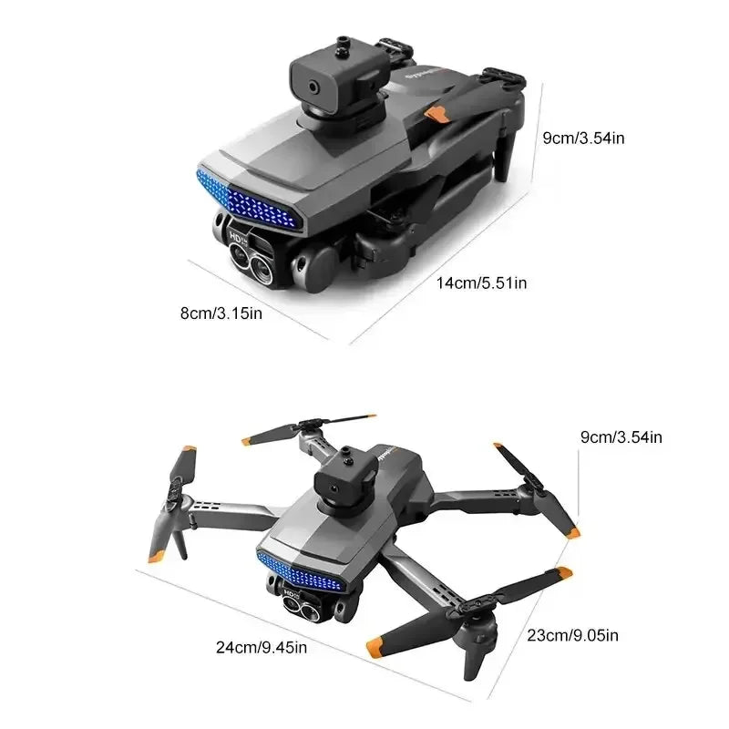 New D6 8K Drone Professional HD Dual Camera Optical Flow Localization Obstacle Avoidance WIFI