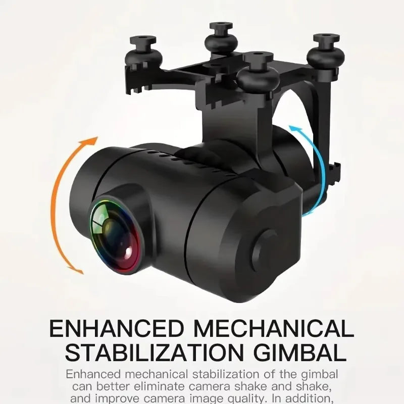 4K HD GPS Drone with Dual Camera 2-Axis Gimbal Optical Flow
