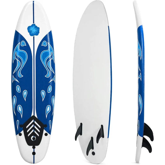 Surfboard, 6FT Stand Up Paddle Board with Removable Fins
