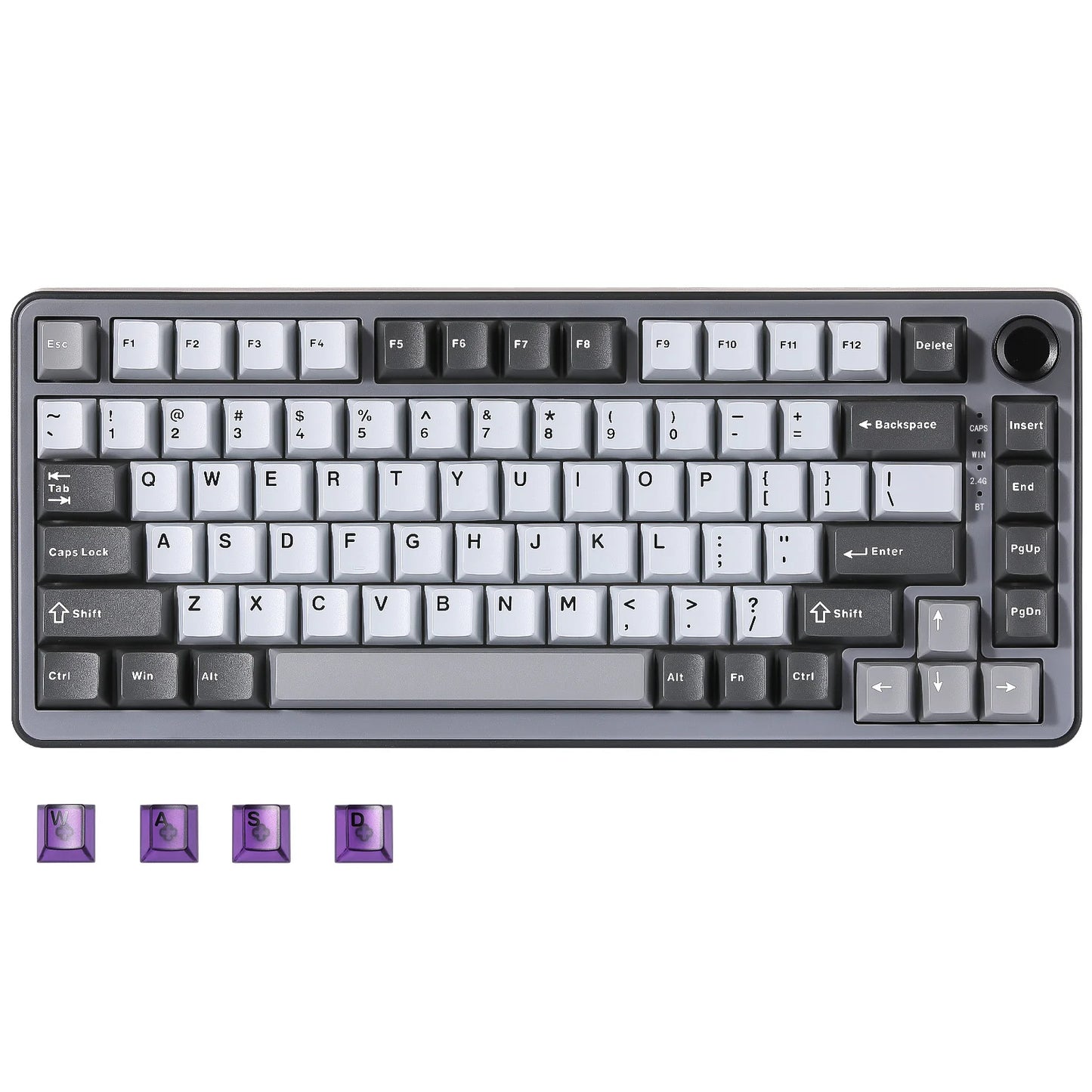 B75 PRO 82-Key Wireless Mechanical Gaming Keyboard,