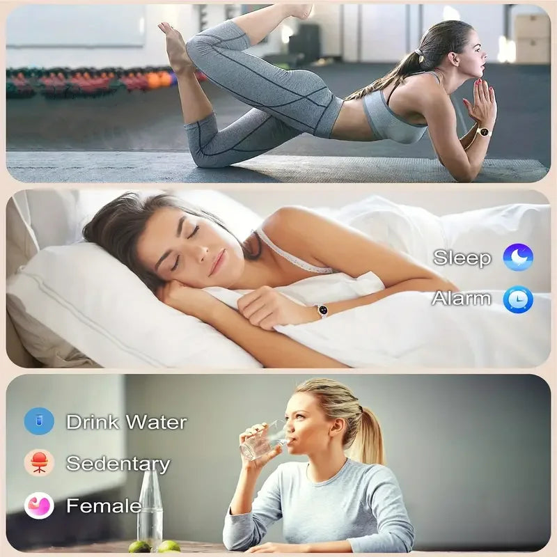 smart Watches for Women for Android and for iPhone Full Touch Screen Watch