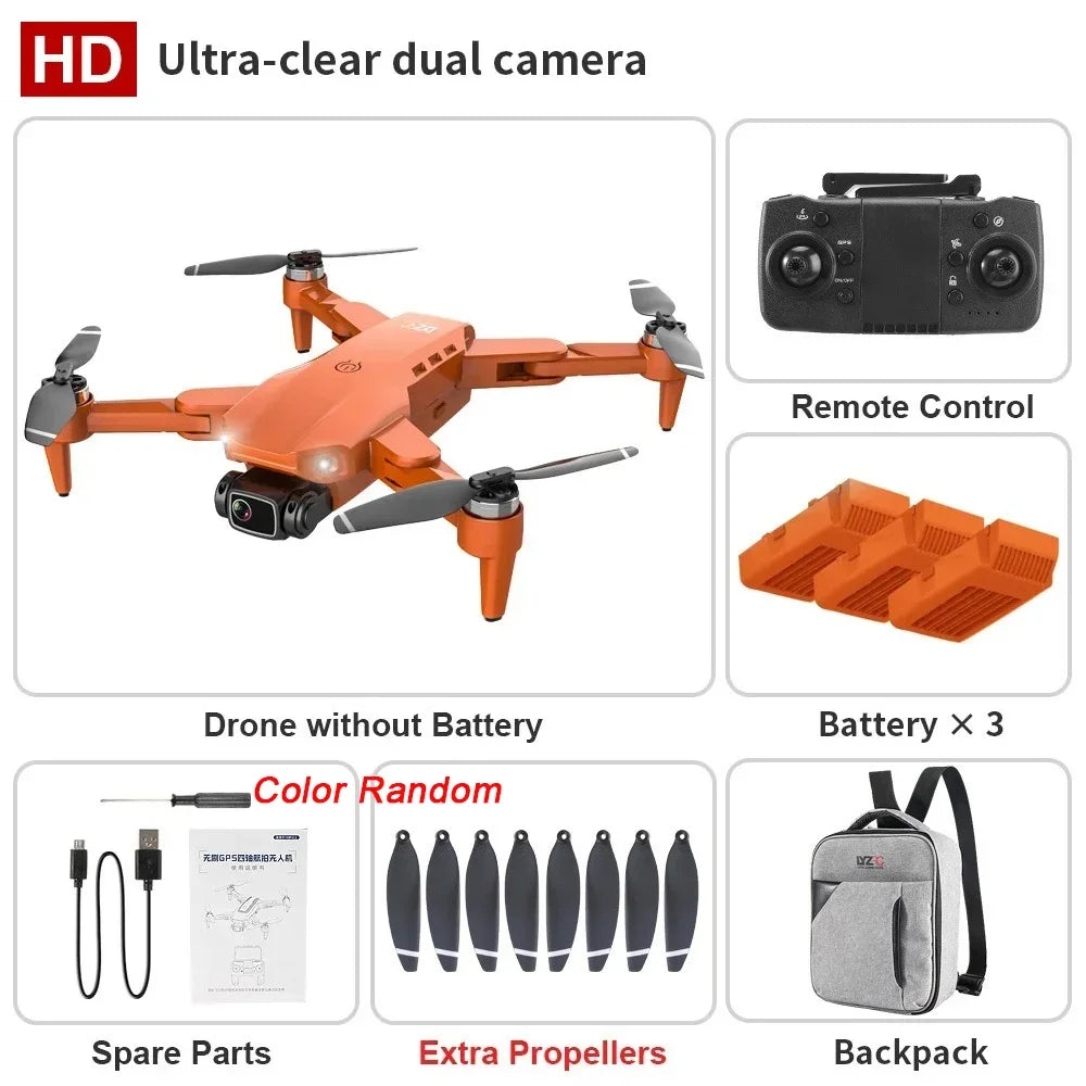 L900 Pro GPS Drone 4K Professional HD Dual Camera 5G Wifi Photography Brushless