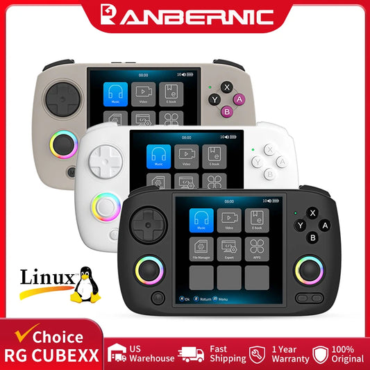 Handheld Game Console 3.95" IPS Screen 64 Bit  5G WiFi Bluetooth