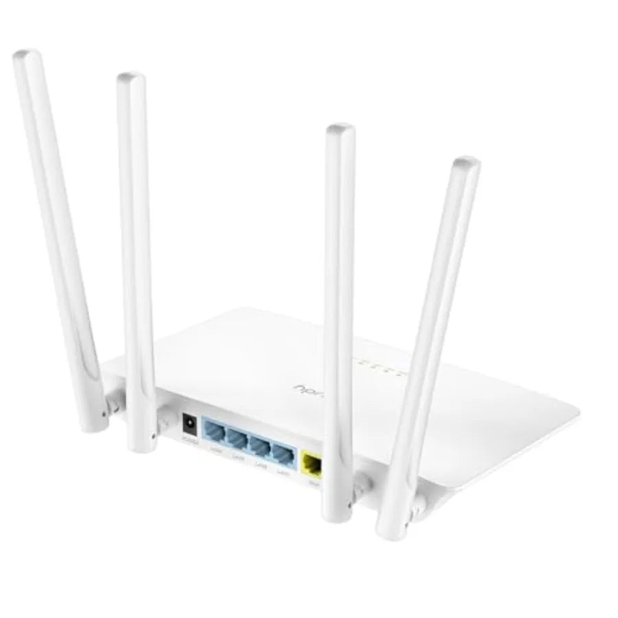 AC1200 Smart WiFi Router Extender, Access Point, WISP, 5GHz Dual Band, 10/100Mbps LAN, 4x5dBi Antennas, VPN, Guest WiFi, AP Mod
