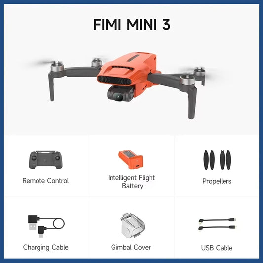 4K GPS drone with 3-Axis Gimbal 249g 4K/60FPS 48MP 9KM Transmission