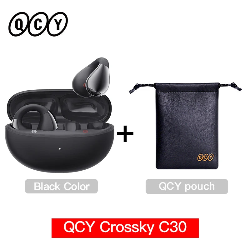 C30 Ear Clip Earphones Bluetooth 5.4 Wireless Open Ear Sports