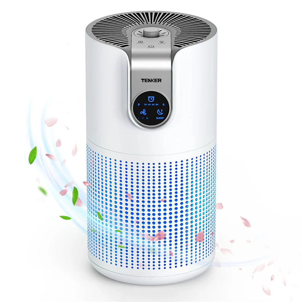 Tenker Air Purifier for Home Large Rooms Up to 1500ft² with Aromatherapy, HEPA Air Purifier