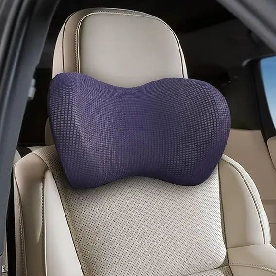 Ultra Soft Car Headrest Pillow, Car Pillow for Driving with Adjustable Strap,