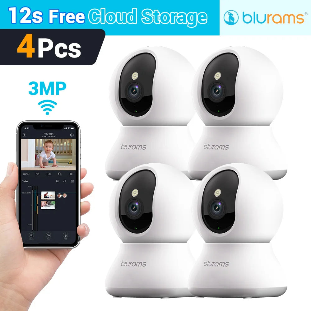 Baby Monitor Camera  HD Home Security Camera with Motion