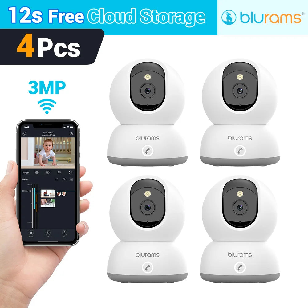 Baby Monitor Camera  HD Home Security Camera with Motion