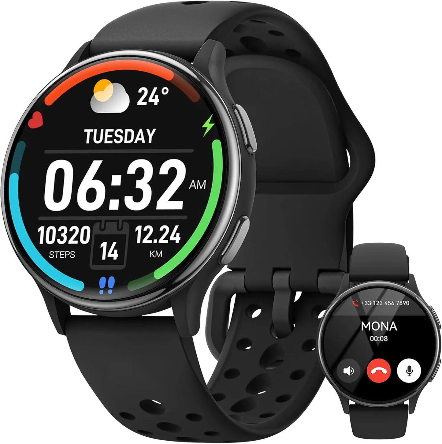 Smart Watches for Women [400+Watch Faces/Calls/Female Health], Fitness Tracker