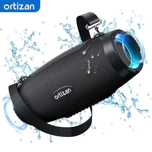 80W Bluetooth Speaker with Powerful Sound and Deep Bass