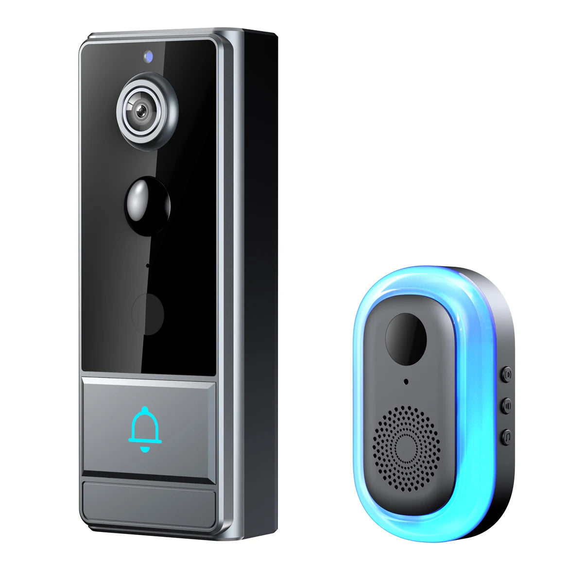 Wireless Smart Video Doorbell, Video Doorbell Camera, Home Security WiFi Doorbell Camera, PIR Motion Doorbell