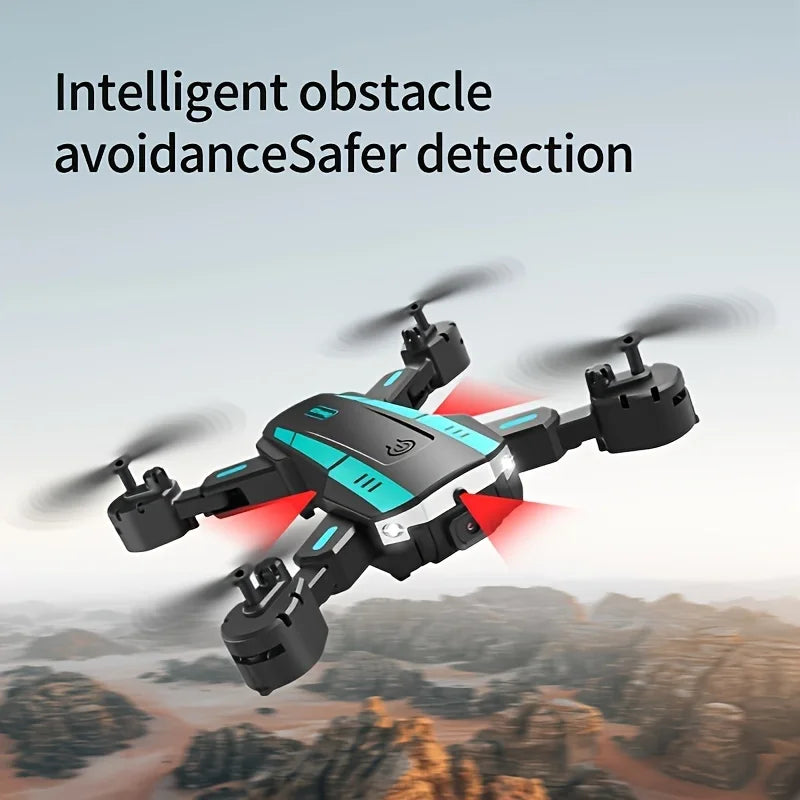 drone, dual cameras, one-click takeoff and landing, 540 ° intelligent obstacle avoidance,