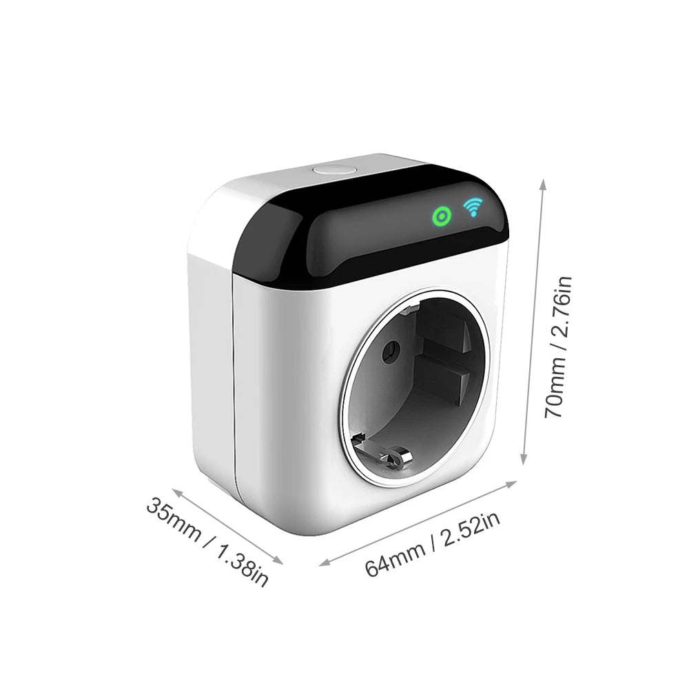 Programmable Smart Wifi Thermostat Plug Outlet 10A Plug-in