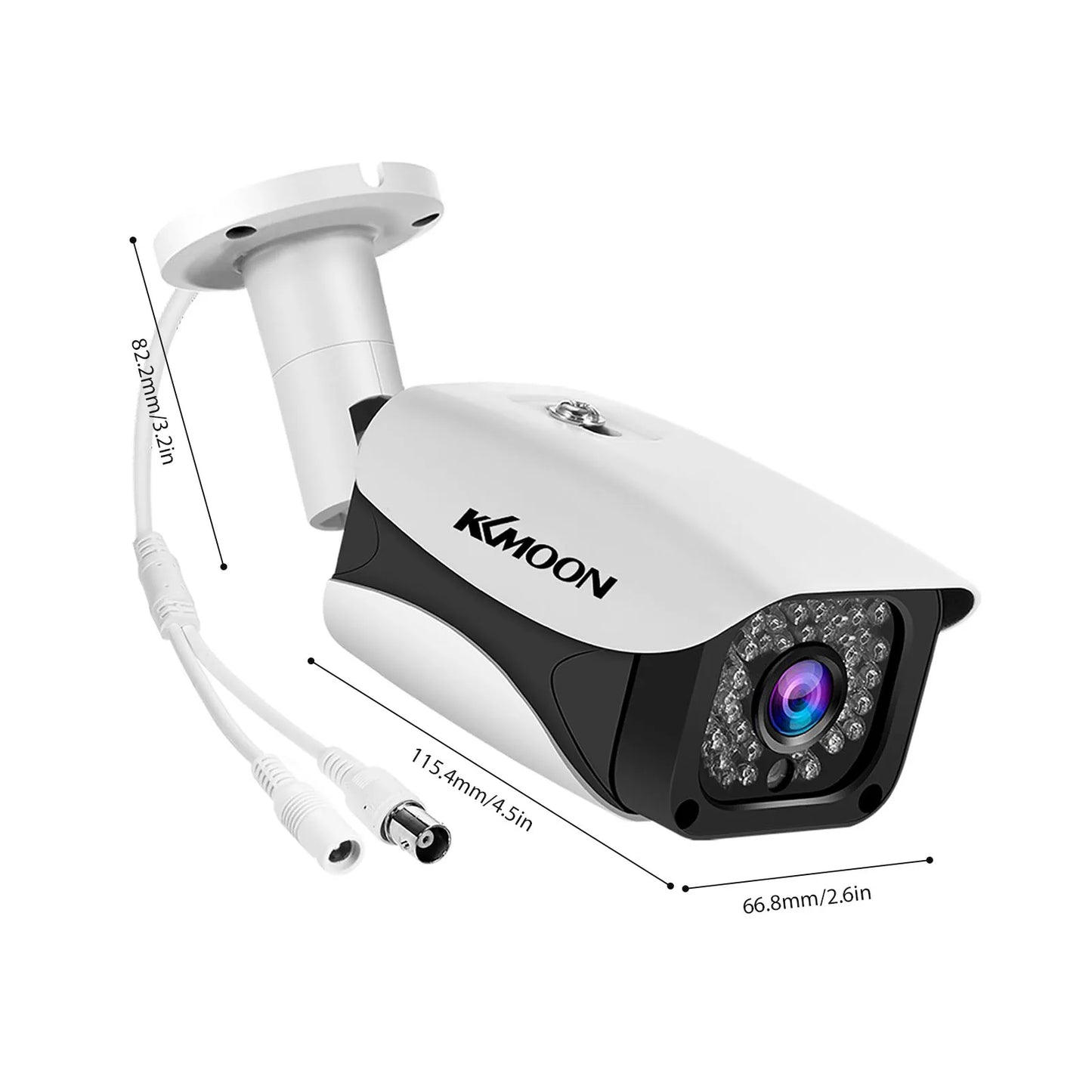 2MP 1080P FHD Security Camera Outdoor/Indoor Night Vision