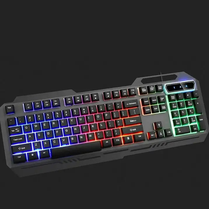 Keyboard and Mouse Set Combo, USB Wired Backlit Keyboard, Design for Windows