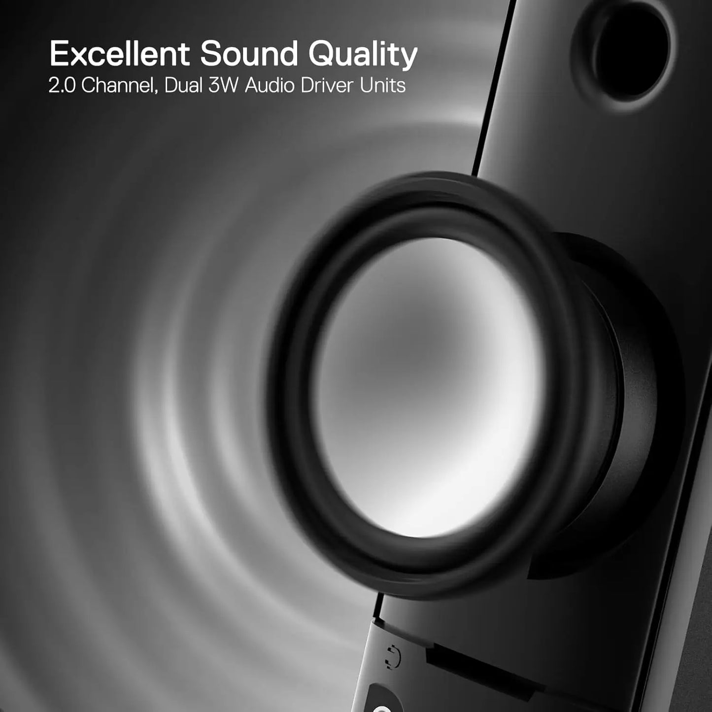 Redragon GS550 PC Gaming Speakers 2.0 Channel Desktop Computer