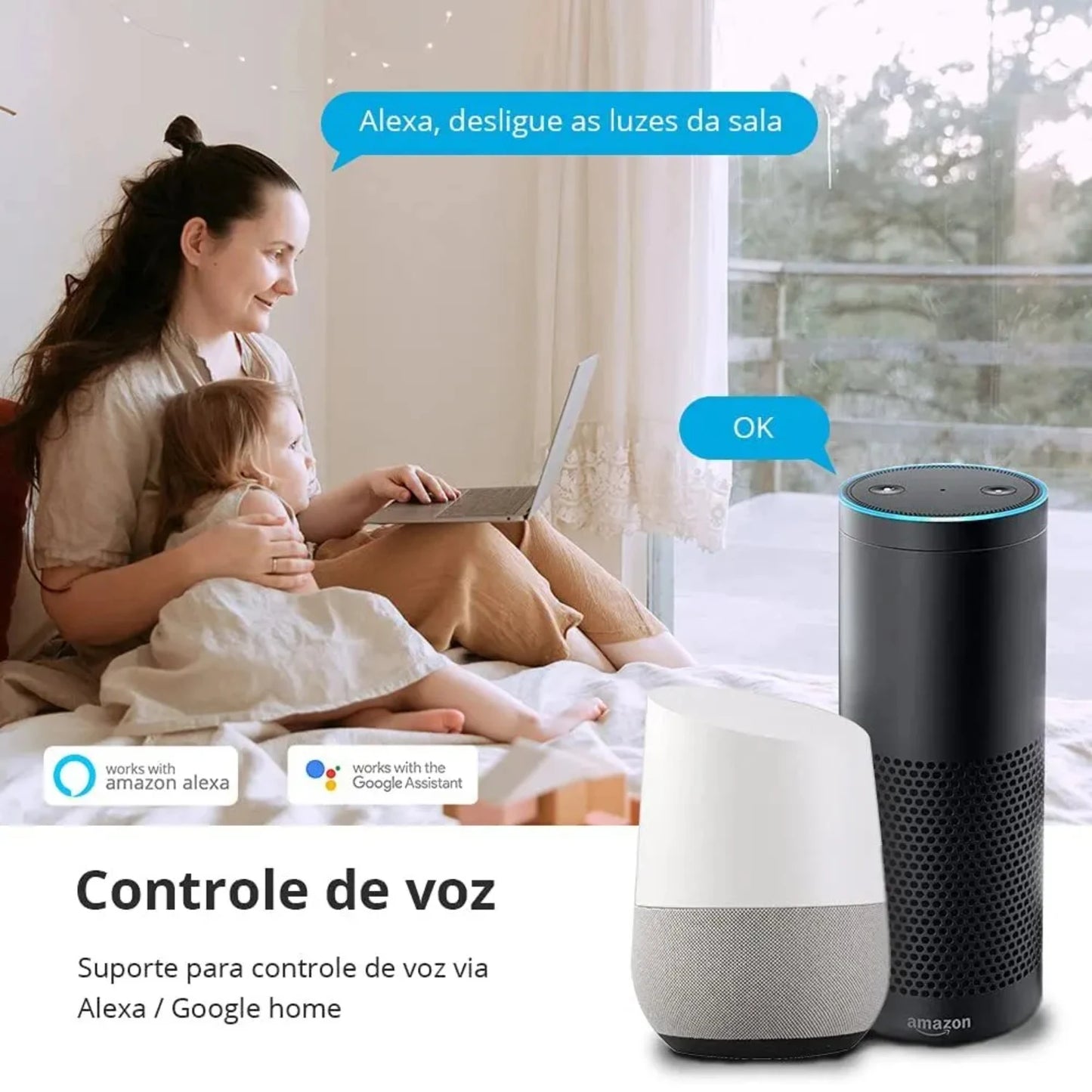 Ultimate Connectivity Power Plug with Alexa Voice Assistant & WiFi