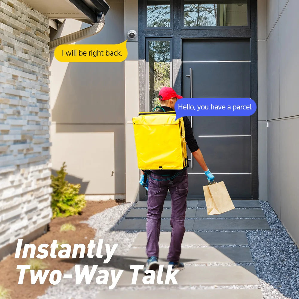 8MP HD IP Security Camera Poe 4K Dual Light Audio Fixed Camera Human Vehicle Detection