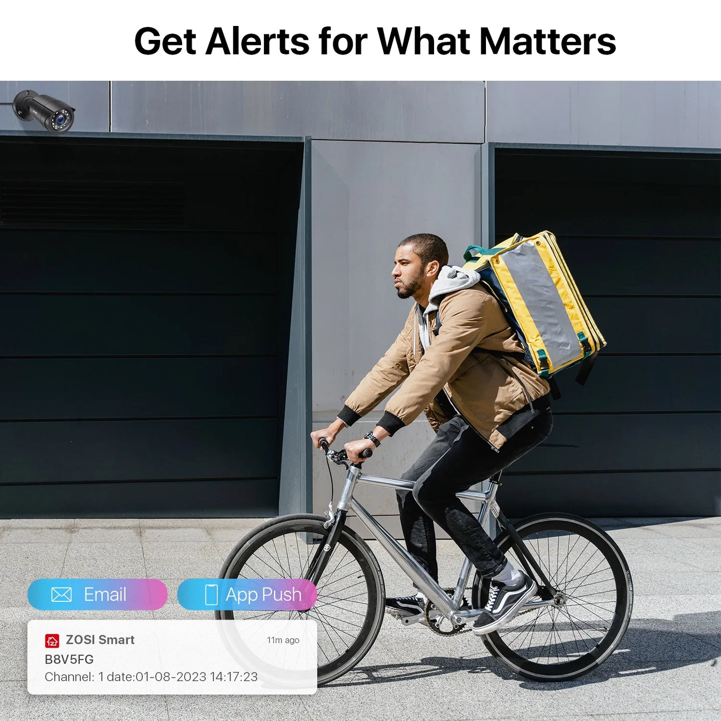 1080P 4 Pack HD TVI Security Cameras Outdoor Indoor Weatherproof Bullet Surveillance Camera