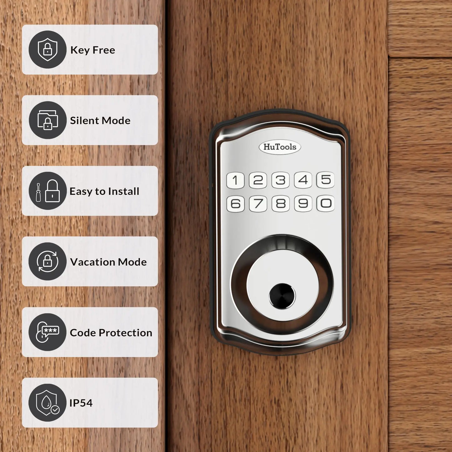 Smart Keypad Door Lock-Fingerprint  Door Lock Deadbolt,