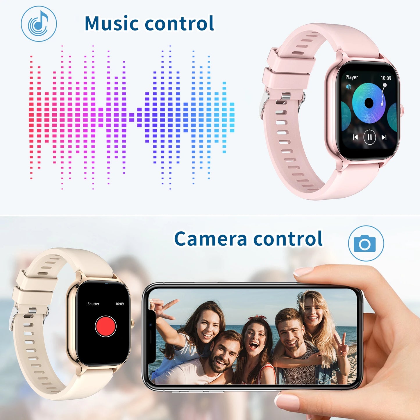 Smart watch wireless calling/dial Sport mode calling reminder