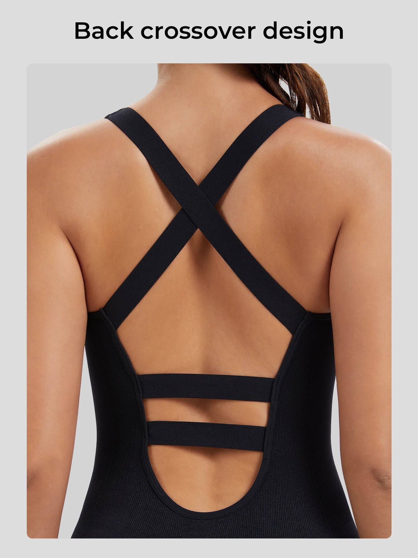 Knit Booty Lifting Bodysuit, Quick-Dry Running Yoga Outfit, Sport Pilates Gear,