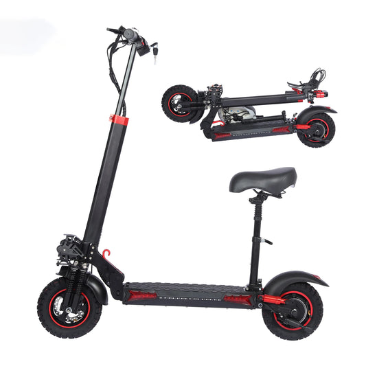 FREEBOY 1200/800W Off-road Electric Scooter with Seat, 1-year Quality Guarantee Foldable Commuting E-scooter