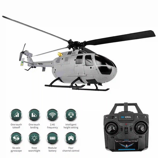 NEW RC Helicopter RC Plane Single Propeller Without Ailerons 6 Axis Gyro Stabilization RC Airplane