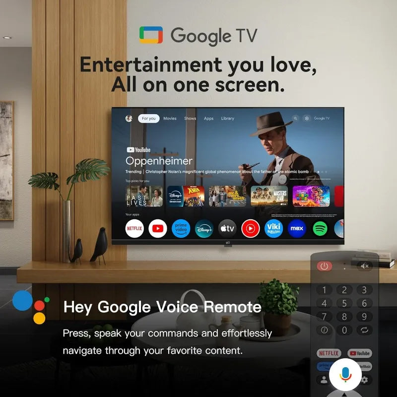 43-inch Smart TV Google1080p Full HD with Google Play