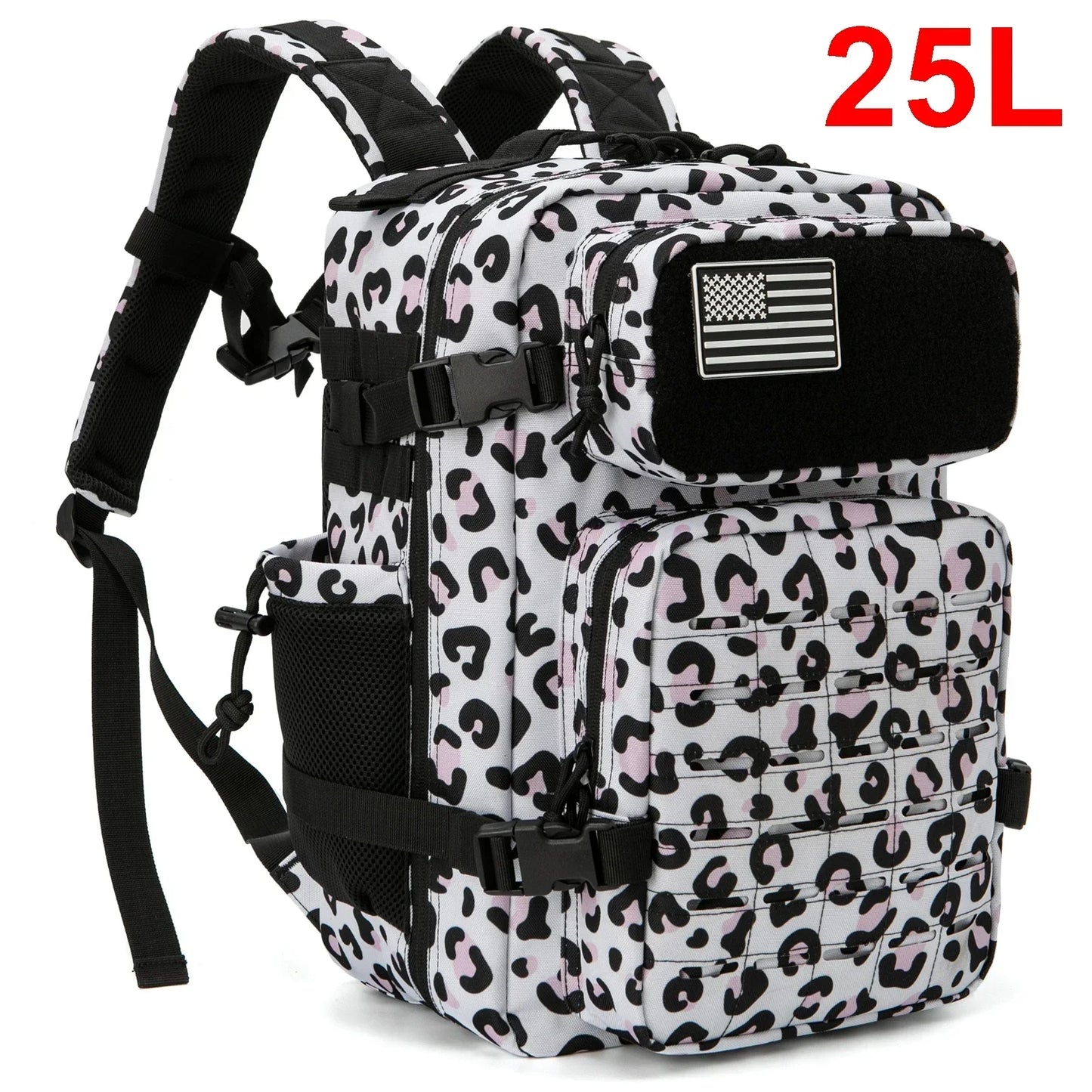 25L Tactical Backpack Outdoor Bag Fitness Backpack MOLLE Backpack Women's/Men's